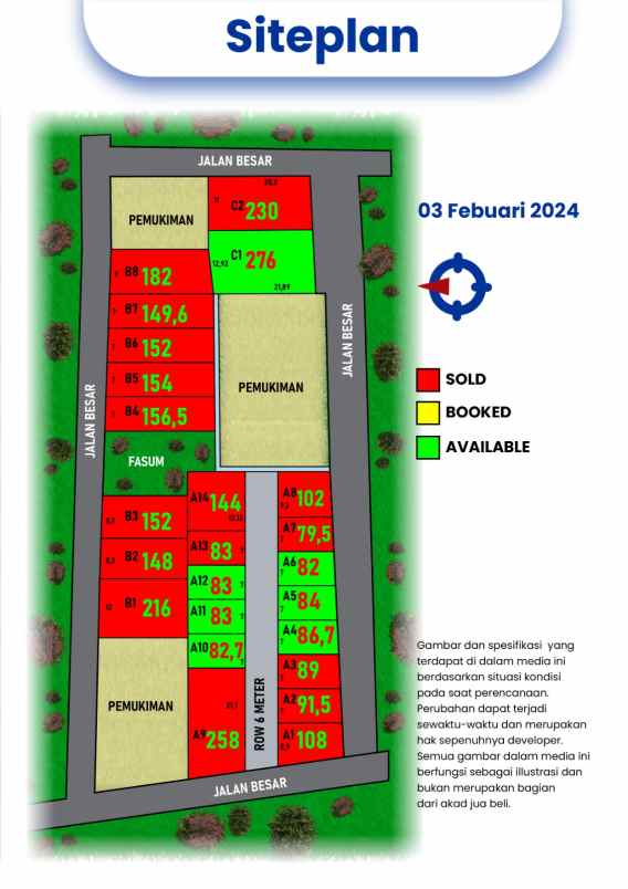 dijual tanah gedong karanganyar jawa tengah