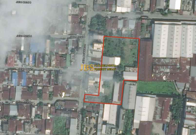 dijual tanah jalan perbatasan daerah