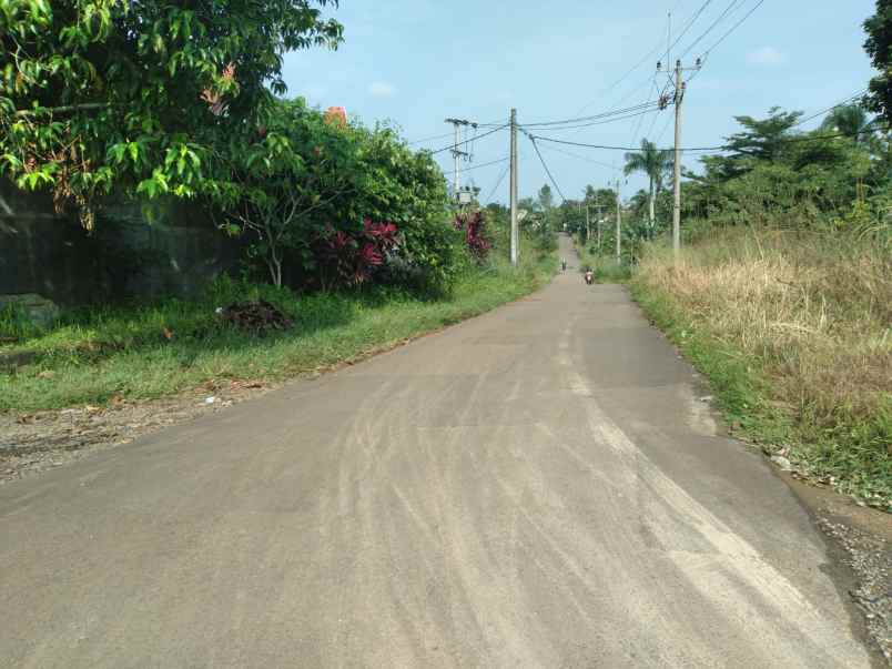 dijual tanah jalan raya bojong gede