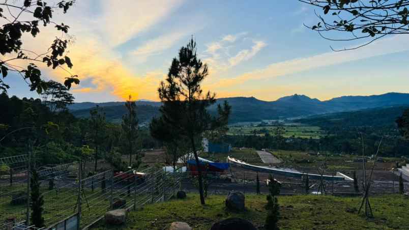 dijual tanah jalan raya puncak dua