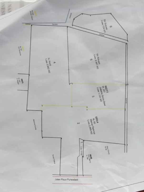 dijual tanah jalan raya purwadadi