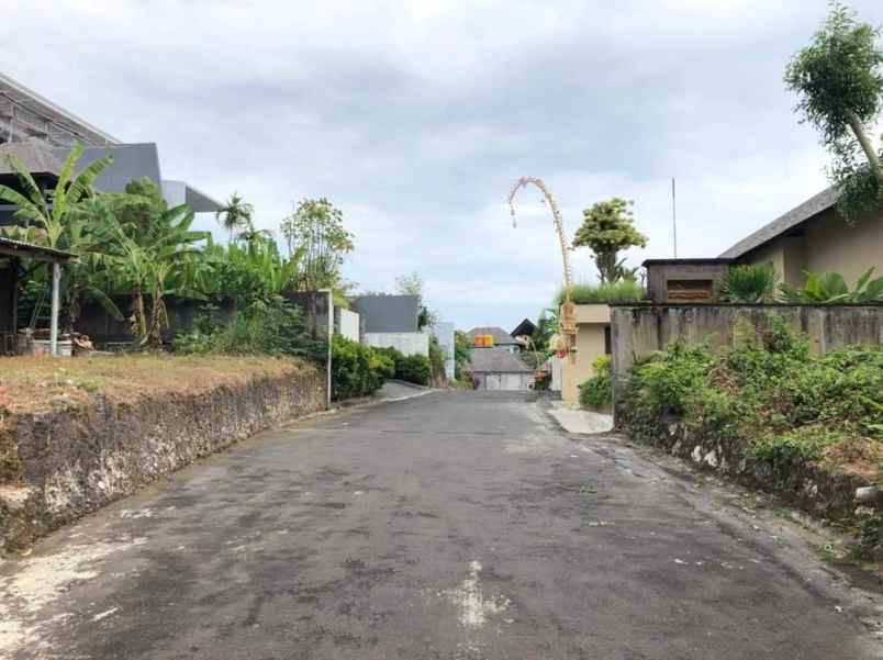 dijual tanah jalan tiara nusa jimbaran