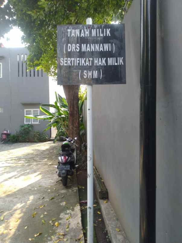 dijual tanah jl bungur