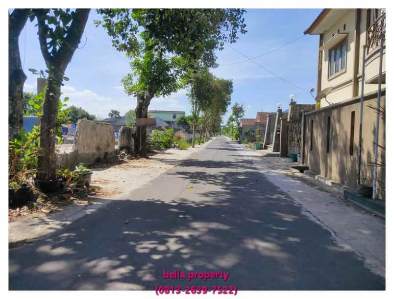 dijual tanah jl damai sleman yogyakarta