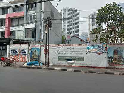 dijual tanah jl guru mughni blok b