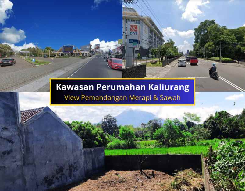 dijual tanah jl kaliurang km 10