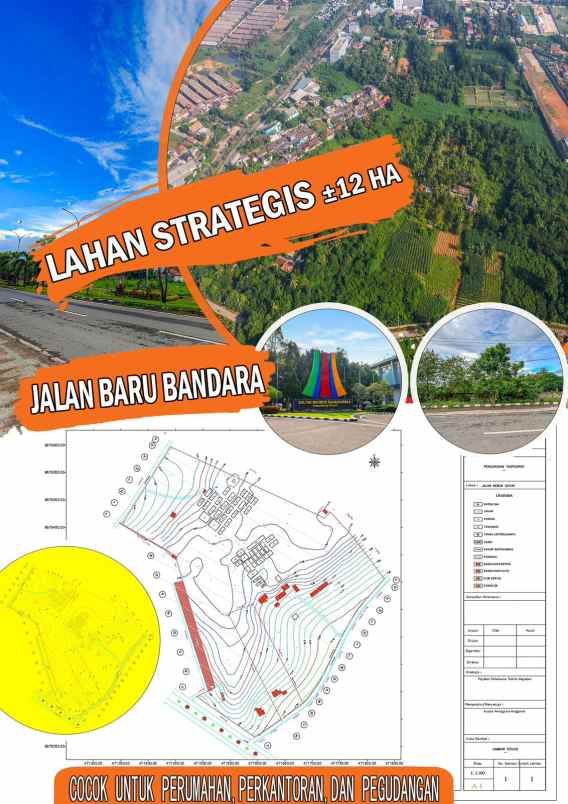 dijual tanah jl noerdin pandji soak