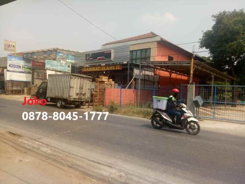 dijual tanah jl raya hankam