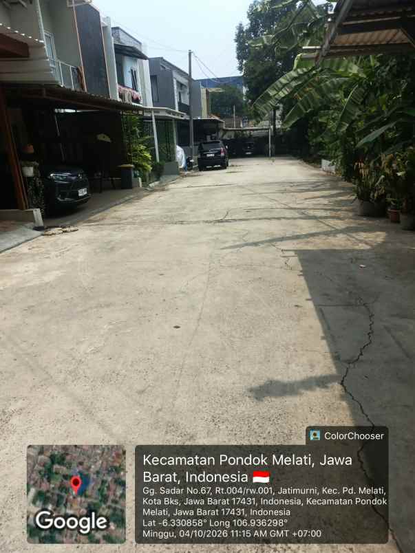 dijual tanah jl sadar 1 jatimurni