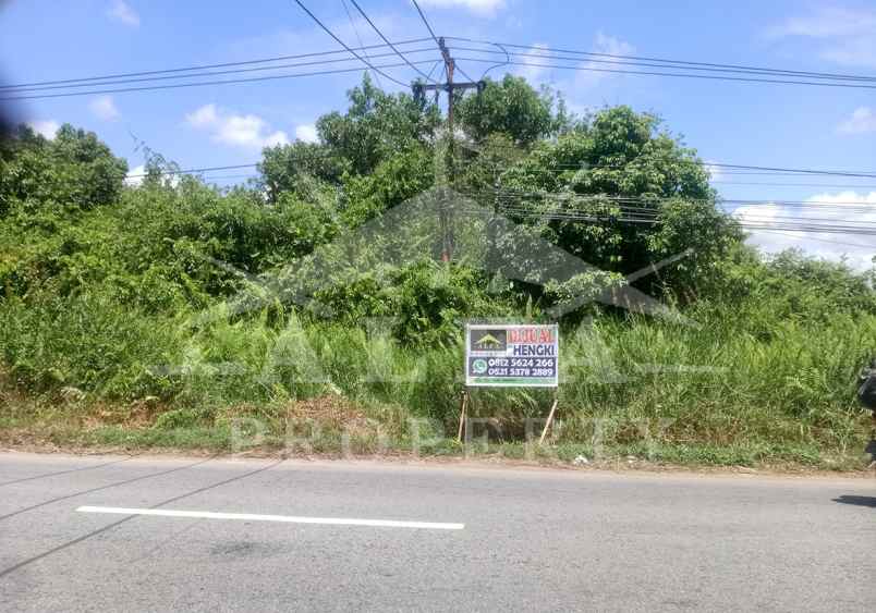 dijual tanah jl sungai kakap pal 13