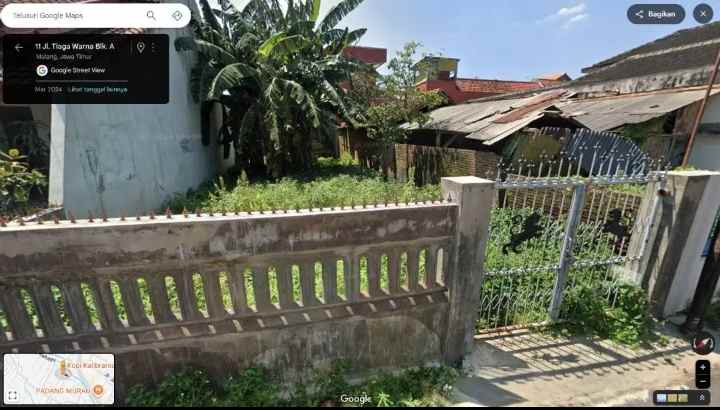 dijual tanah jl telaga warna