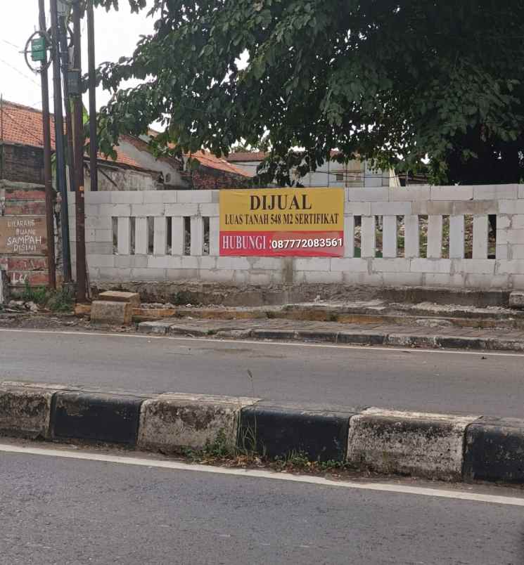 dijual tanah jln ra kartini rawa