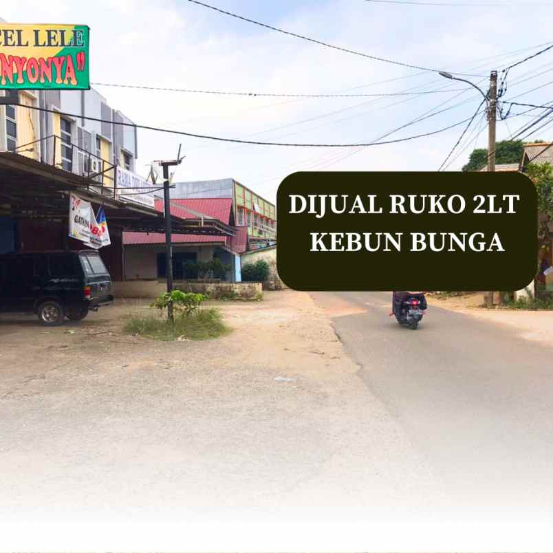 dijual tanah kebun bunga