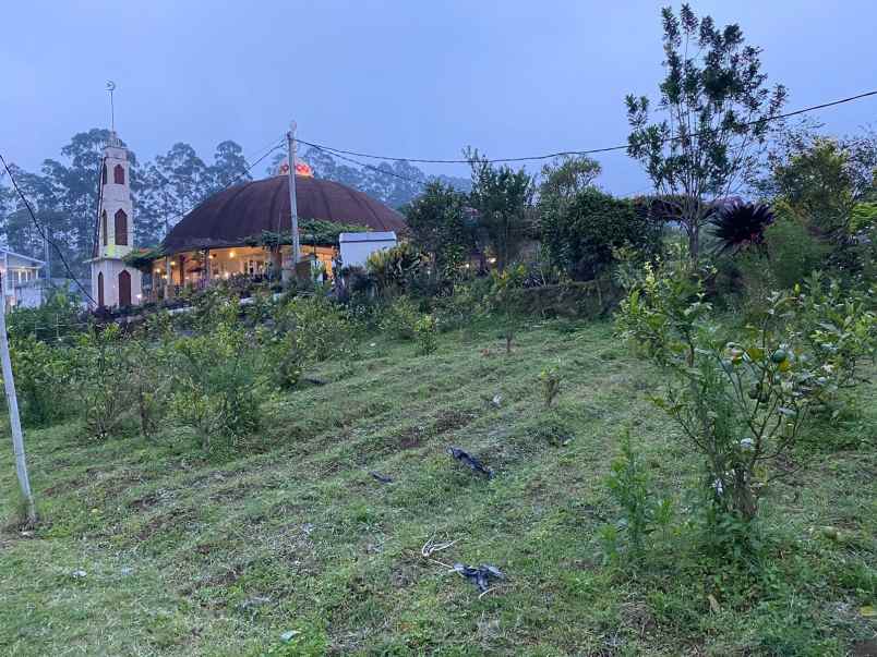 dijual tanah kebun lokasi sejuk di cikahuripan lembang