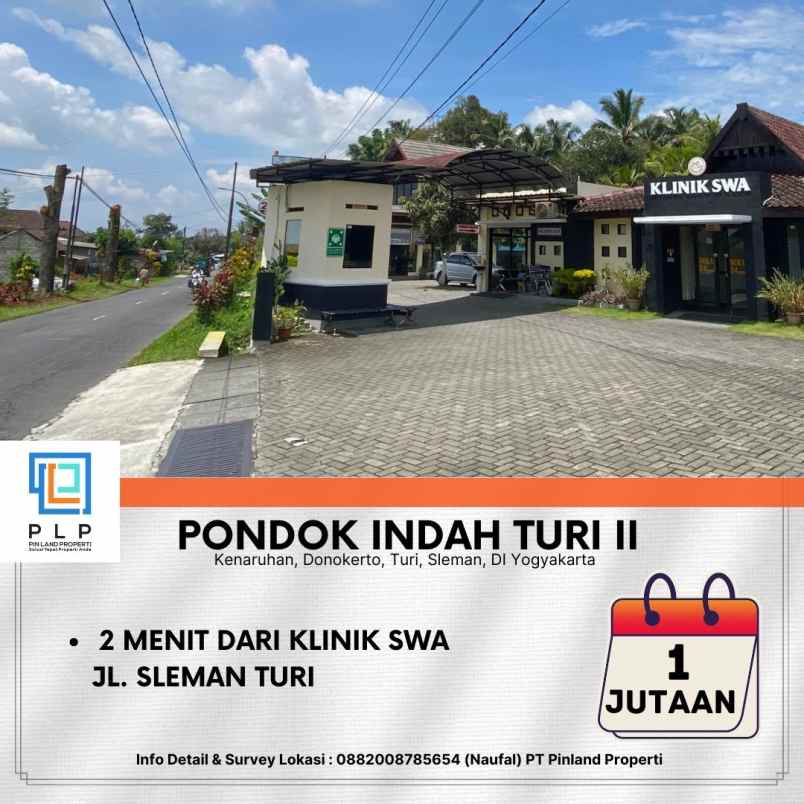 dijual tanah kenaruhan donokerto turi