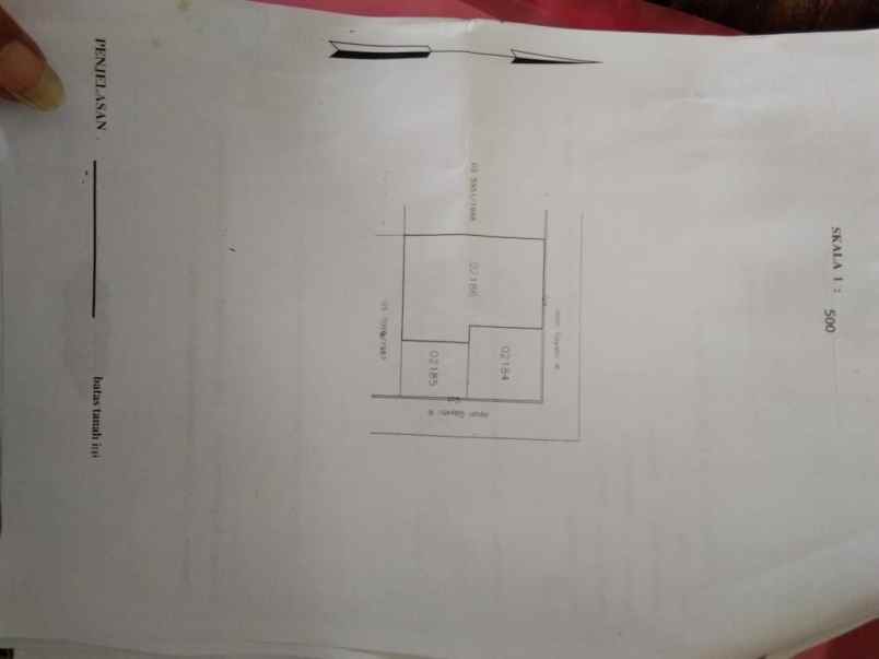 dijual tanah kosong lokasi jalan genetri gatot subroto