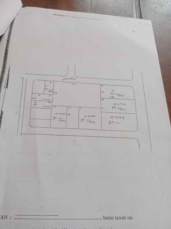 dijual tanah lokasi jalan tukad badung