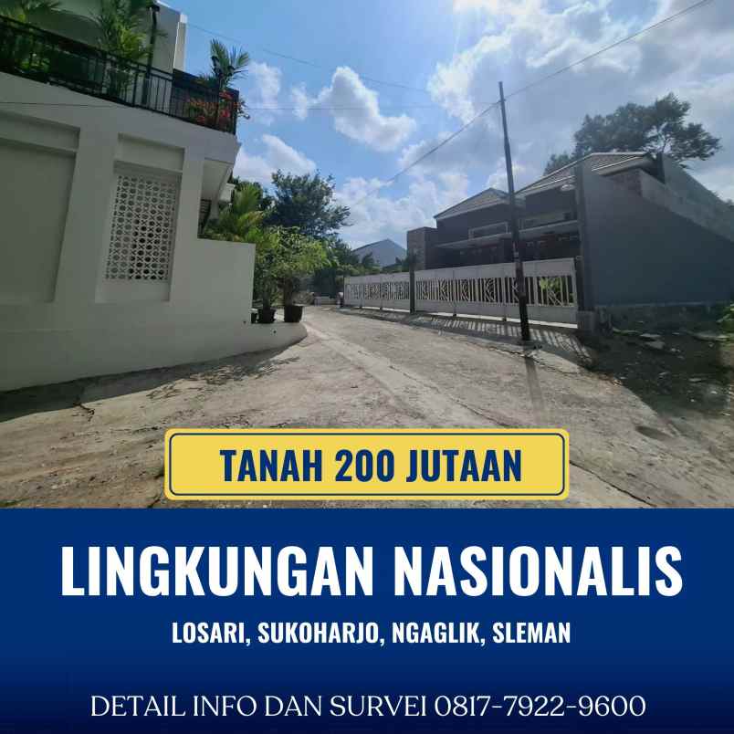 dijual tanah losari suko harjo ngaglik