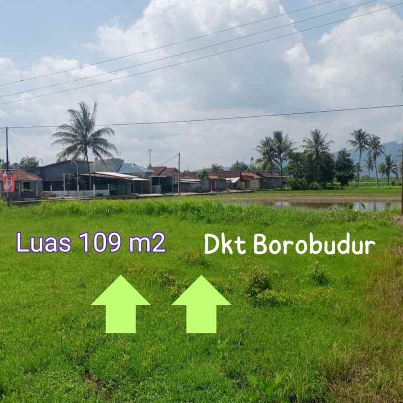 dijual tanah pabelan mungkid magelang