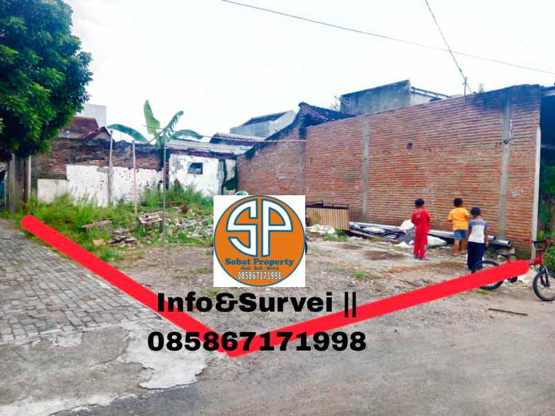 dijual tanah pajang