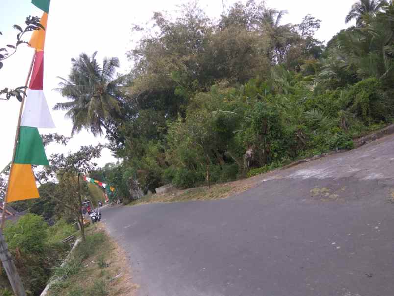 dijual tanah pekarangan view merapi sertipikat shm