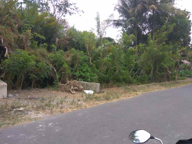 dijual tanah pekarangan view merapi sertipikat shm