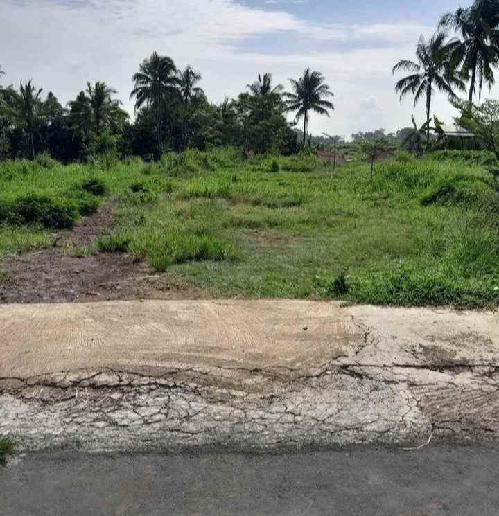 dijual tanah pinggir jl view gunung udara sejuk