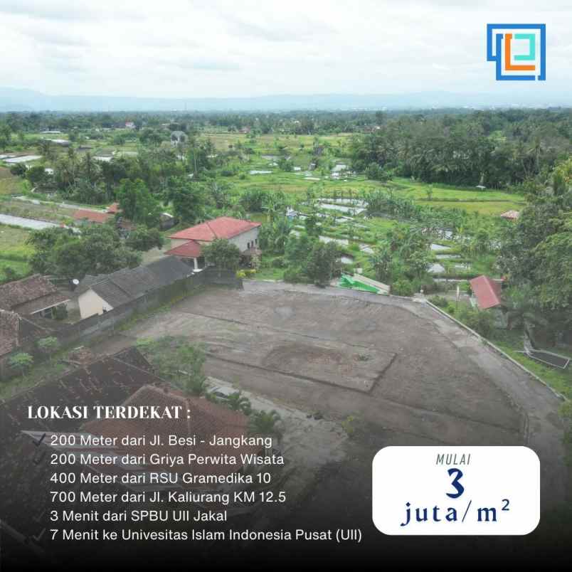 dijual tanah sembung selatan perum gpw