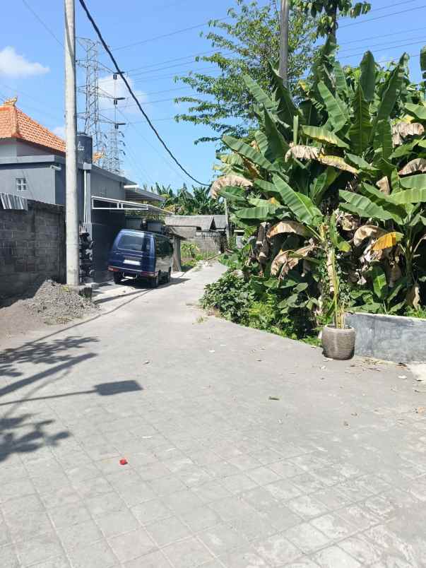 dijual tanah siap bangun lokasi abianbase kapal badung