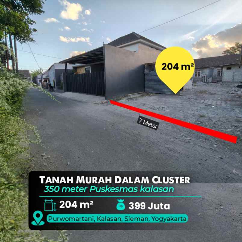 dijual tanah sleman