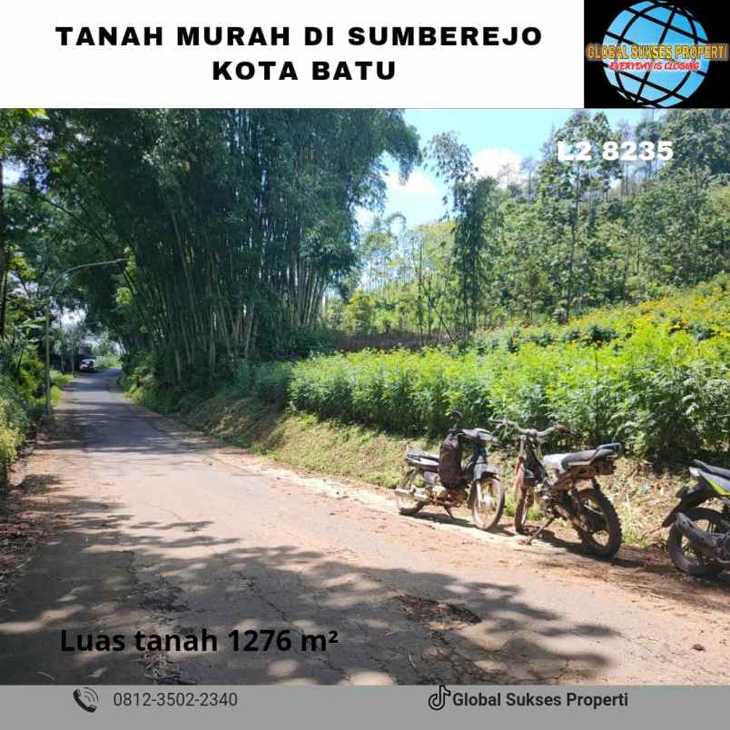 dijual tanah sumberejo