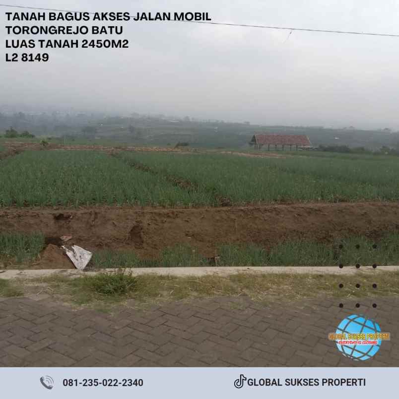 dijual tanah torongrejo