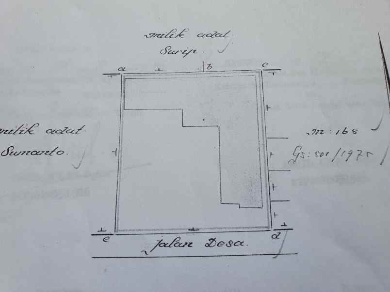 dijual tanah tuparev