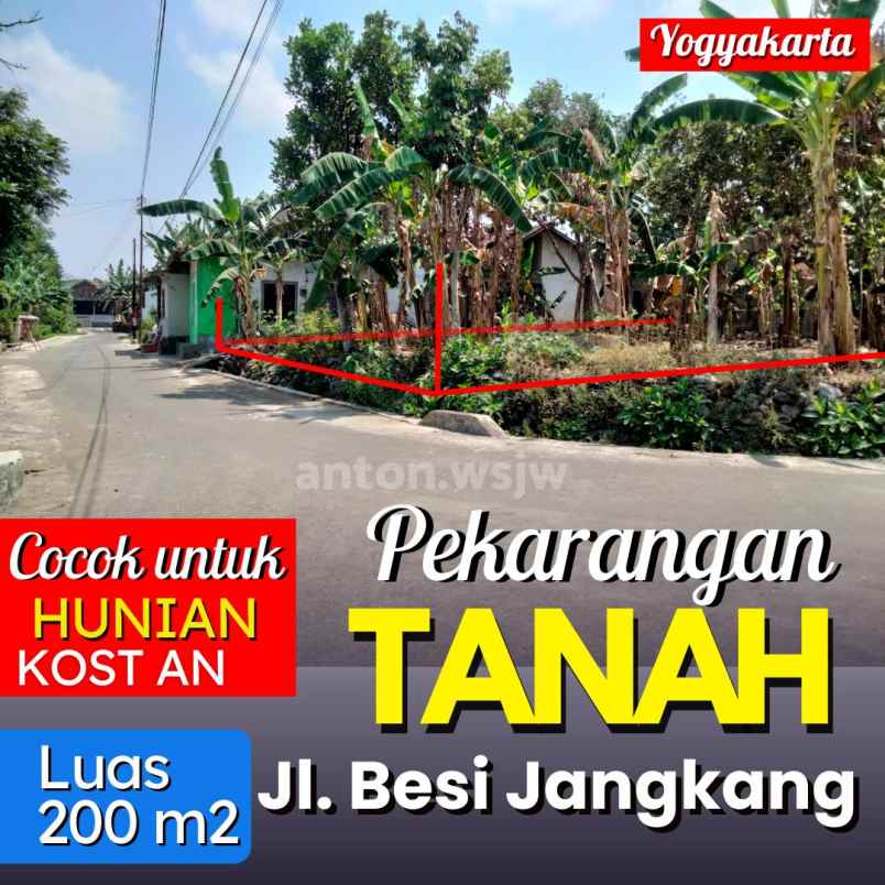 dijual tanah yapah rt 04 rw 02