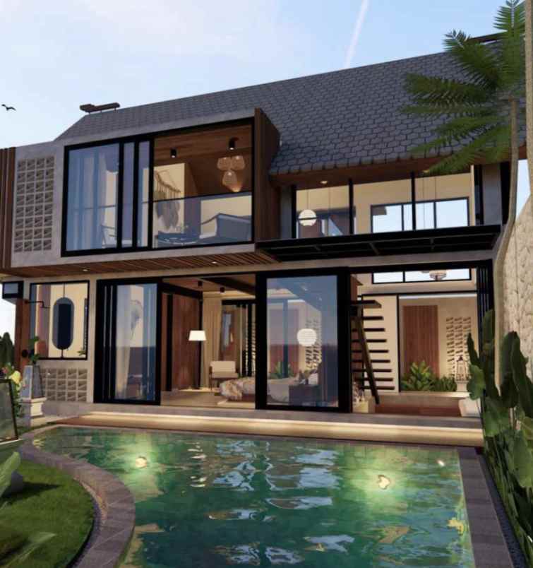 dijual villa jalan cemagi kuta badung bali