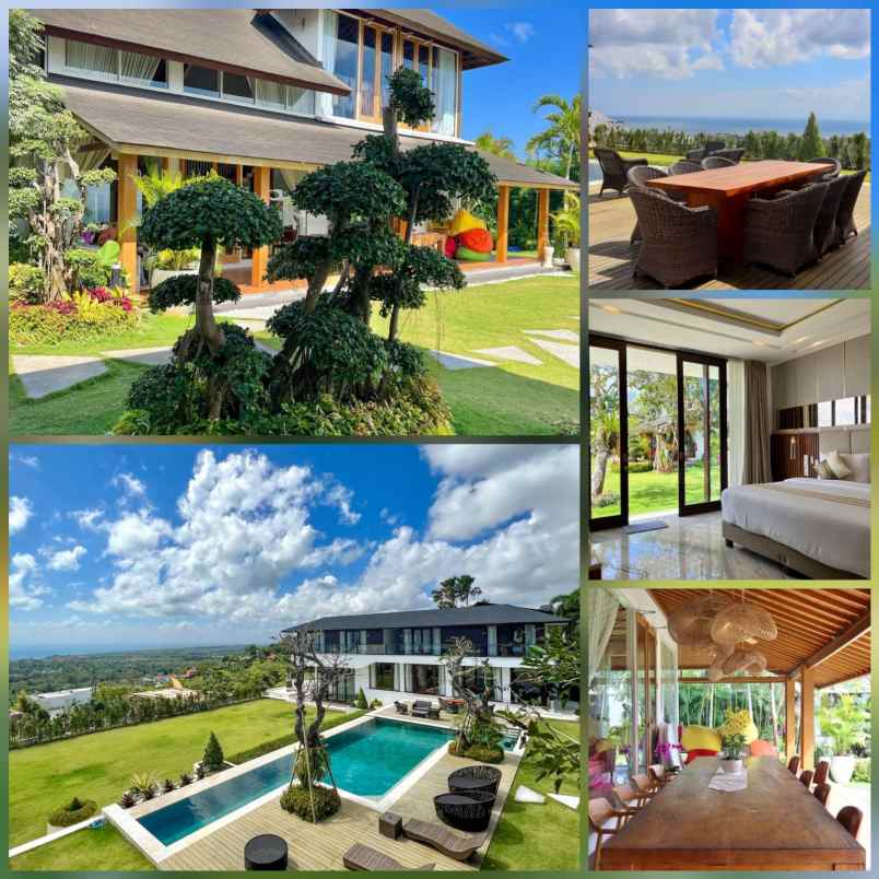 dijual villa mewah lokasi pecatu hill bali