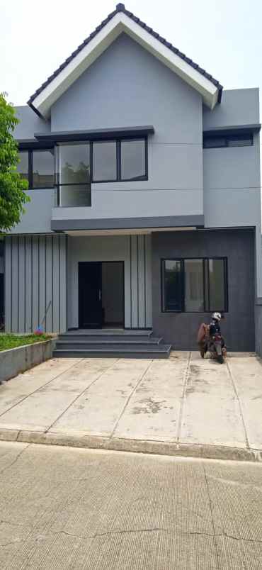 dijuql cepat rumah 2 lantai konsep villa sentul city