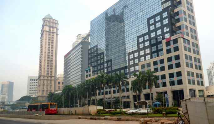 disewakan ruko gudang kantor jl jend sudirman jakarta