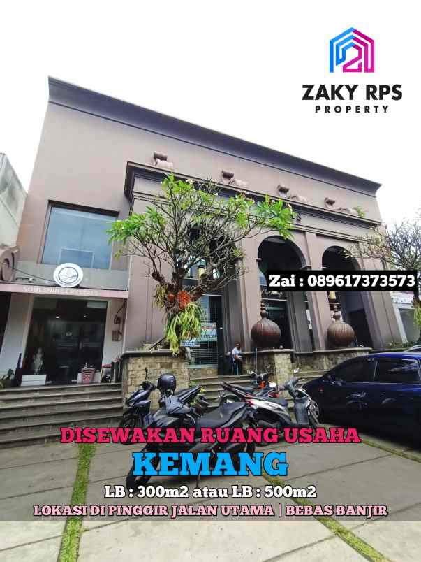 disewakan ruko gudang kantor kemang