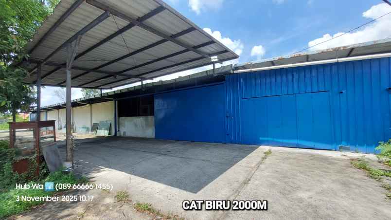 disewakan ruko gudang kantor salembaran kosambi kab