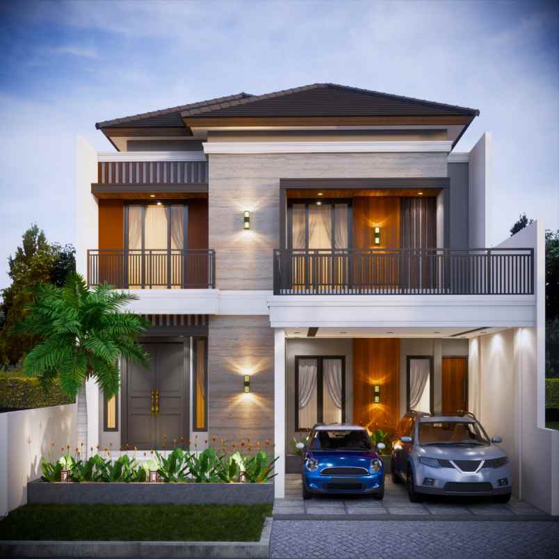 hunian cantik dan anggun di perumahaan bella vista