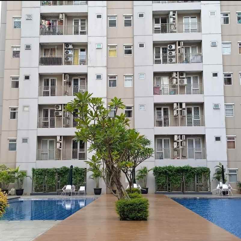 jual apartemen 2 br full furnish siap huni jakarta