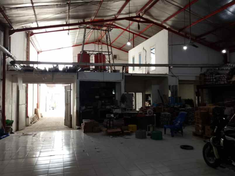 jual cepat gudang hadap jalan raya