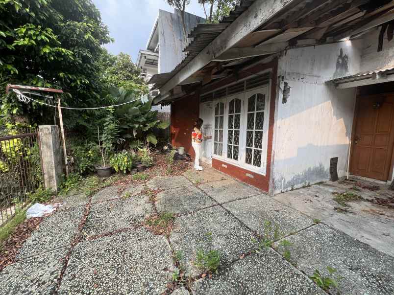 jual cepat rumah pondok jaya bintaro lt 245 m