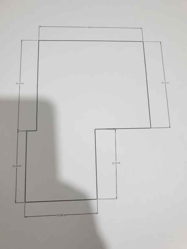 jual tanah jl utama ciledug tangerang kota