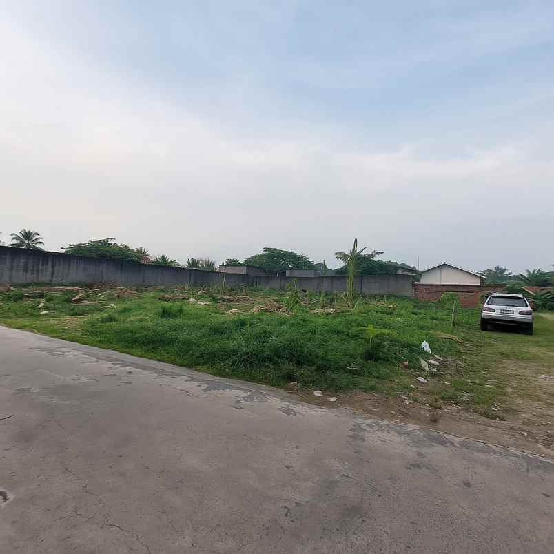 kavling shm km 9 dekat jalan raya kebun bunga