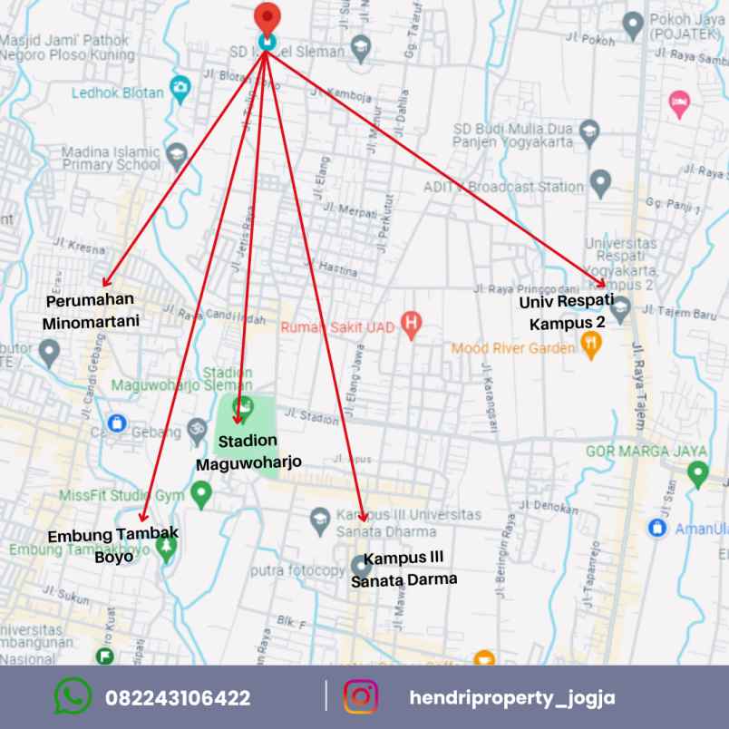 kavling wedomartani murah dekat maguwoharjo