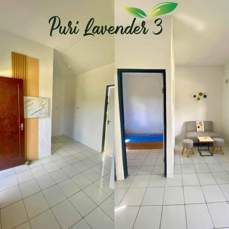 kpr 1 jutaan flat sampai lunas puri lavender 3 bogor