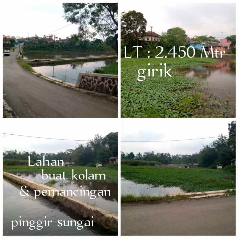 lahan buat kolam pemancingan subang jawa barat