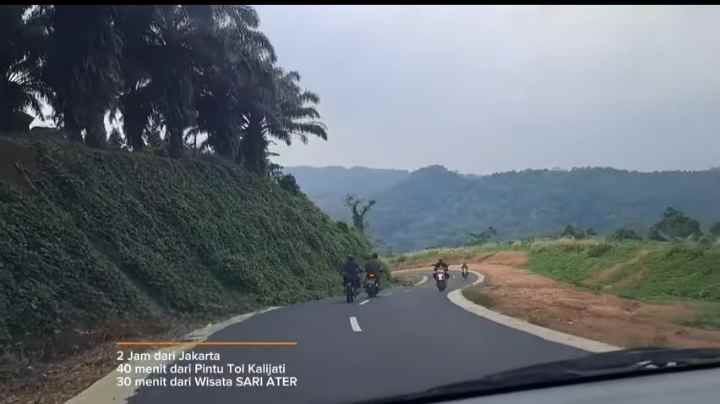 lahan daratan akses bagus view indah subang